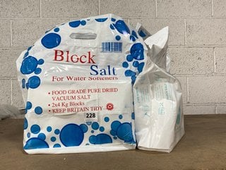 (COLLECTION ONLY) QTY OF ASSORTED FOOD GRADE BLOCK SALT FOR WATER SOFTENERS: LOCATION - AR21