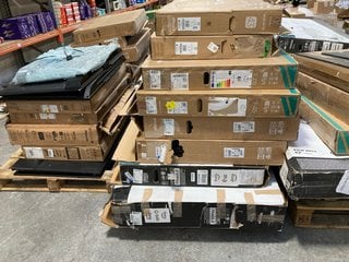 PALLET OF ASSORTED TVS - SPARES & REPAIRS - (PCB BOARDS REMOVED) TO INCLUDE MODELS TCL 43C641KX7 & SAMSUNG UE55CU7020K: LOCATION - B9 (KERBSIDE PALLET DELIVERY)