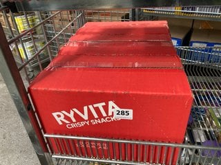 3 X BOXES OF RYVITA MILK CHOCOLATE CRISPY SNACKS - BBE 10/5/25 - (CAGE NOT INCLUDED): LOCATION - B10