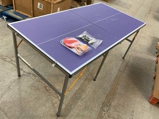 TABLE TENNIS TABLE - MODEL CD-TTB11: LOCATION - BR2