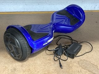 (COLLECTION ONLY) SELF BALANCING HOVERBOARD IN BLUE: LOCATION - BR4