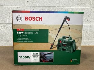 BOSCH EASY AQUATAK 100 LONG LANCE HIGH PRESSURE WASHER: LOCATION - BR9