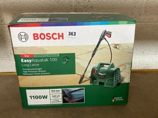 BOSCH EASY AQUATAK 100 LONG LANCE HIGH PRESSURE WASHER: LOCATION - BR9