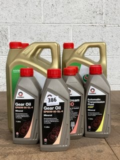 (COLLECTION ONLY) QTY OF ASSORTED CAR ITEMS TO INCLUDE 3 X BOTTLES OF CASTROL EDGE 5L OILS: LOCATION - BR11