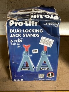 PRO-LIFT 6 TON DUAL LOCKING JACK STANDS: LOCATION - BR12