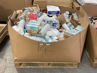 (COLLECTION ONLY) PALLET OF ASSORTED CONSUMABLES TO INCLUDE QTY OF DOLE PLANT BASED PEACH & VANILLA CREAM DESSERTS - BBE: 25.09.2024: LOCATION - B5