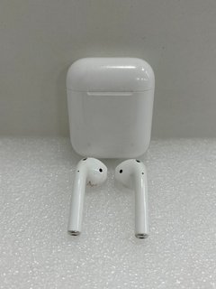 APPLE AIRPODS (2ND GENERATION) EARBUDS: MODEL NO A2031 (UNIT ONLY) [JPTM124212]