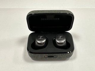 SENNHEISER MOMENTUM TRUE WIRELESS 3 WIRELESS EAR BUDS IN GRAPHITE: MODEL NO MTW3 C (WITH CHARGING CASE) [JPTM124925]