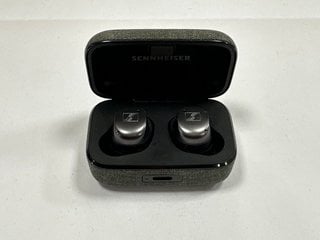 SENNHEISER MOMENTUM TRUE WIRELESS 3 WIRELESS EAR BUDS IN GRAPHITE: MODEL NO MTW3 C (WITH CHARGING CASE) [JPTM124928]