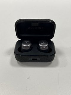 SENNHEISER MOMENTUM TW 4 WIRELESS EARPHONES IN BLACK: MODEL NO MTW4 (UNIT ONLY) [JPTM124901]