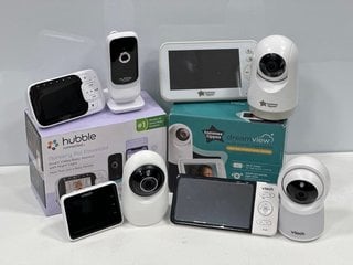 QUANTITY OF 4 VARIOUS SMART BABY MONITORS. (WITH ACCESSORIES AS SHOWN) [JPTM124852]