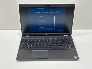 DELL LATITUDE 5500 512 GB LAPTOP IN BLACK: MODEL NO P80F (WITH MAINS POWER CABLE, TO INCLUDE JABRA HEADSET). INTEL CORE I5-8365U @ 1.60GHZ, 16 GB RAM, 15.6" SCREEN, INTEL UHD GRAPHICS 620 [JPTM125187