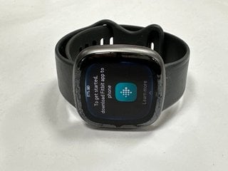 FITBIT SENSE 2 HEALTH + FITNESS SMARTWATCH IN BLACK: MODEL NO FB 521 (UNIT ONLY) [JPTM124866]