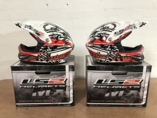 2X MX426 JUNIOR DREAM MAKER HELMET GLOSS WHITE SIZE SMALL