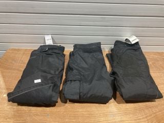 BUFFALO BLACK RAMPAGE TROUSERS (SIZE 5XL) AND BUFFALO ENDURANCE BLACK (SIZE 5XL) BUFFALO PACIFC REGULAR (SIZE 5XL)