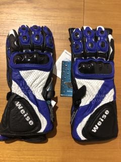 X2 WEISE WRG371 MOTORCYCLE GLOVES SIZE S