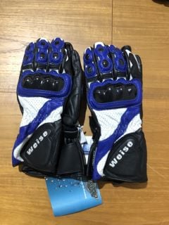 X2 WEISE WRG371 MOTORCYCLE GLOVES SIZE S