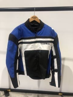 DUCHINNI JACKET BLUE WHITE BLACK (SIZE 44-L)