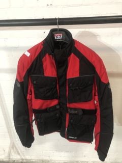 WEISE DYNASTAR II JACKET RED BLACK (SIZE XS)