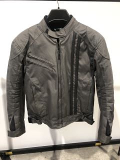 WEISE GUN STEEL GREY MOTORCYCLE JACKET (SIZE 42-M)