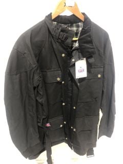 RM JACKET MATT CHAIRY BLACK JACKET (SIZE L)