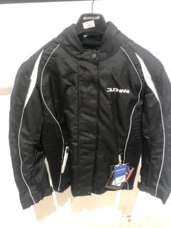 DUCHINNI VIENNA JACKET BLACK WHITE (SIZE 4XL)