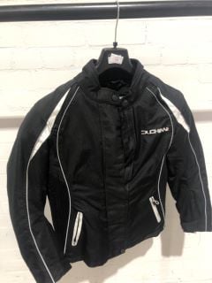 DUCHINNI VIENNA JACKET BLACK WHITE (SIZE 4XL)