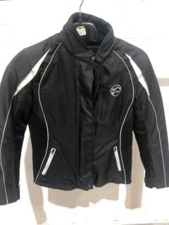 BUFFALO RIDING JACKET BLACK GREY (SIZE S-10)