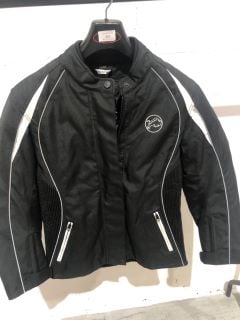 BUFFALO RIDING JACKET BLACK GREY (SIZE L-14)