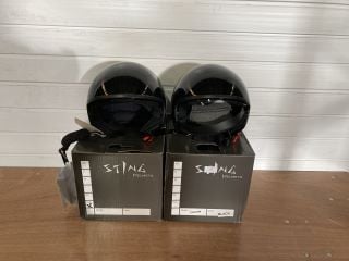 2X STING HELMETS COCON EXTRA EXTRA LARGE (BLACK)