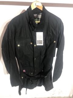 RM OILSKIN CLOTH RIDING JACKET (SIZE L)