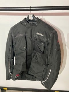 WEISE RIDING JACKET BLACK RED ACCENT (SIZE L-44)