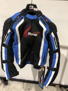 WEISE CORSA JACKET BLACK BLUE WHITE (L-44)