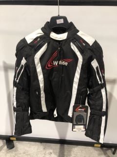 WEISE CORSA JACKET BLACK WHITE (L-44)