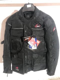 WEISE SEATTLE RIDING JACKET  BLACK (SIZE XL-46)