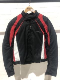 WEISE METEOR RIDING JACKET RED WHITE BLACK (SIZE M)