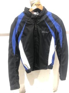 WEISE METEOR RIDING JACKET BLUE WHITE BLACK (SIZE L)