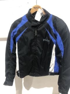 WEISE METEOR RIDING JACKET BLUE WHITE BLACK (SIZE S)