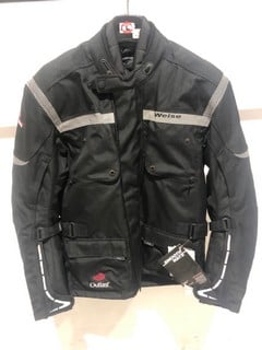 WEISE TEXTILE RIDING JACKET BLACK (SIZE 44-L)