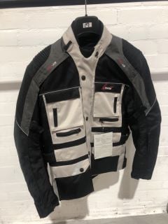 WEISE ZURICH RIDING JACKET BONE WHITE STEEL GREY BLACK (SIZE L)