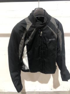 WEISE METEOR RIDING JACKET BLACK AND STANDARD GUN (SIZE S)