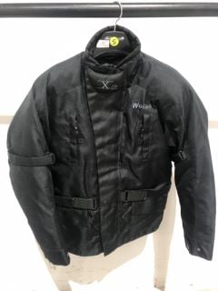 WEISE MOTORCYCLE JACKET IN BLACK SIZE S UK