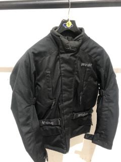 WEISE MOTORCYCLE JACKET IN BLACK SIZE S UK