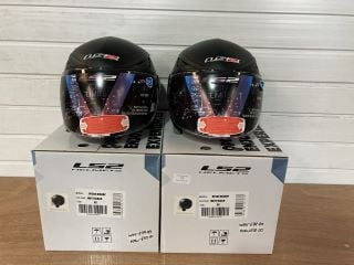 2X L52 HELMETS OF586 BISHOP SIZE EXTRA SMALL EXTRA SMALL (MATT BLACK)