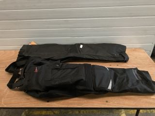 1X BUFFALO  ENDURANCE XL (BLACK) 1 WEISE CROSSBACK BIKE TROUSERS XL (BLACK)