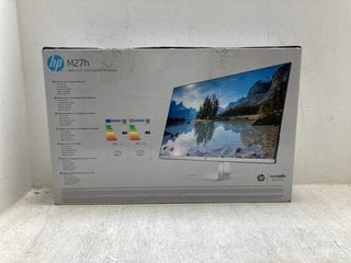 HP M27H 27'' DIAGONAL FHD MONITOR RRP - £139: LOCATION - A8