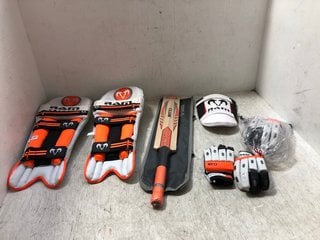 QTY OF RAM CRICKET CHILDRENS EQUIPMENT TO INCLUDE GLOVES: LOCATION - A14