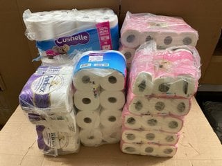 QTY OF ASSORTED HYGIENE ROLL MULTIPACKS: LOCATION - A18