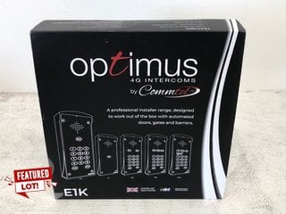 COMMTEL OPTIMUS E1K 4G INTERCOM RRP - £745: LOCATION - WHITE BOOTH