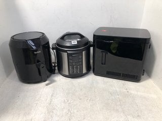 2 X ASSORTED BASIC AND TEFAL COOKERS TO INCLUDE SENSIO HOME 15L MINI FRIDGE AND WARMER: LOCATION - B6